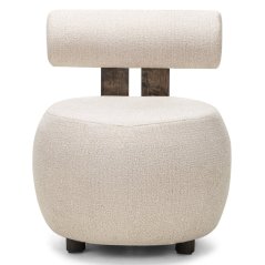 Křeslo JANA TARO béžové / ořech