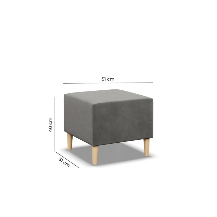 Podnožka BLANK 50x50 výber z farieb