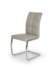 Jedálenská stolička K228 svetlo sivá
