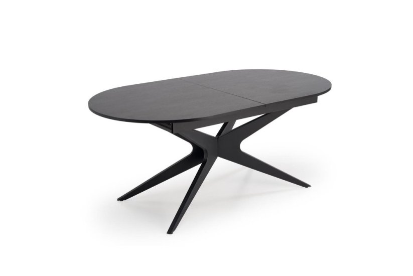 Rozkladací jedálenský stôl SANDRO 180(240)x100 čierny