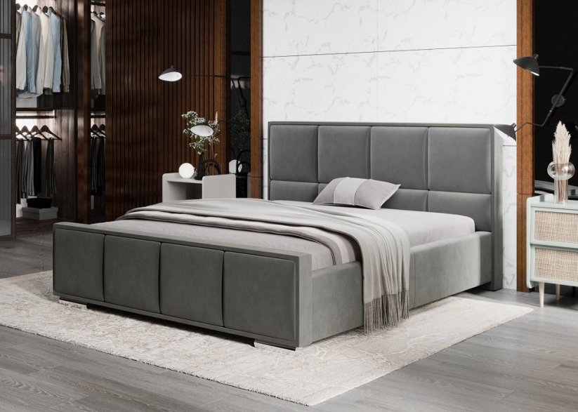 Čalouněná postel BELLA 160x200 výběr z barev