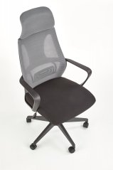 Kancelárska stolička VALDEZ sivá/čierna