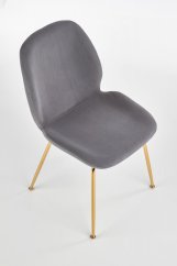 Jedálenská stolička K381 sivá