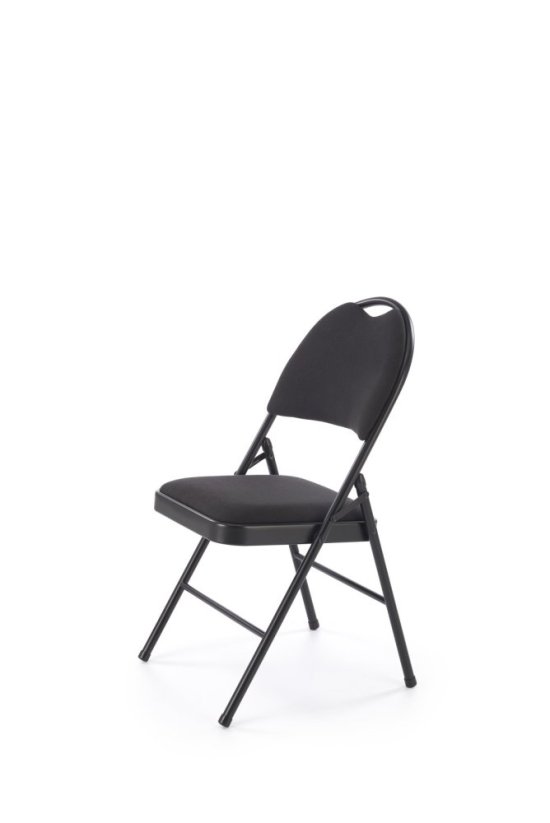 Skladacia stolička K566 čierna