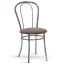 Jedálenská stolička BISTRO chróm - výber z farieb