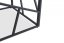Konferenčný stolík UNIVERSE 2 štvorec šedý mramor/čierny