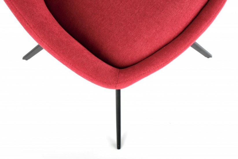 Jedálenská stolička K431 červená