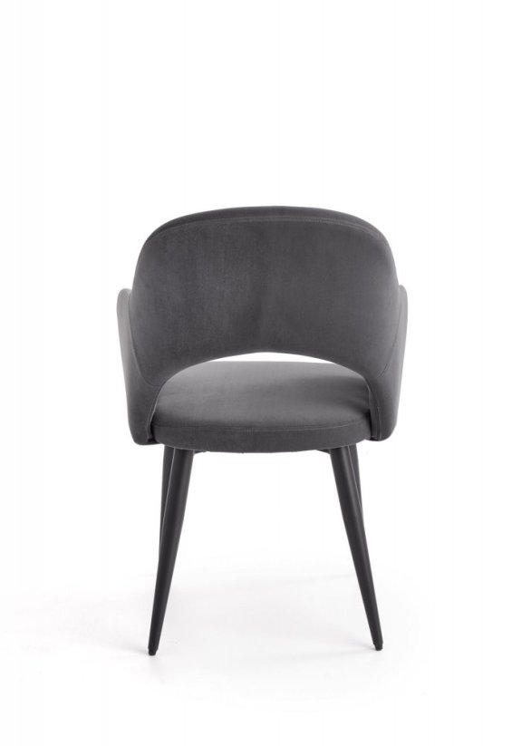 Jídelní židle / křeslo K364 šedá