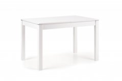 Rozkladací jedálenský stôl MAURYCY 118(158)x75 biely