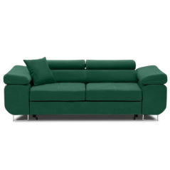 Dvoumístná pohovka RIGATTO zelená bez rozložení