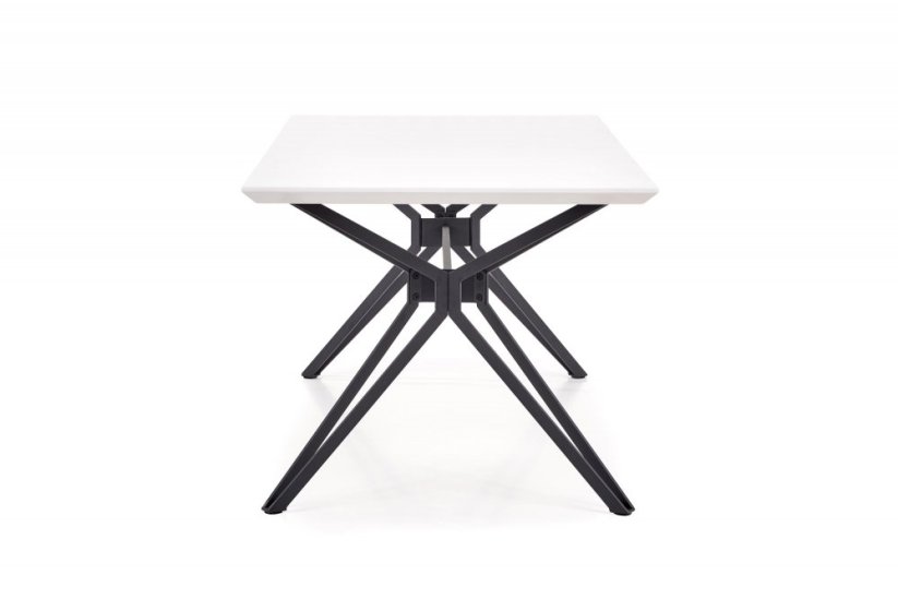 Jídelní stůl PASCAL 160x90 bílý/černý