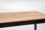 Jedálenský stôl COBALT 120x68 dub wotan/čierny