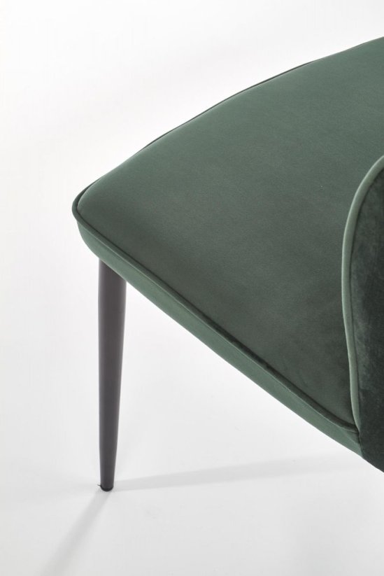 Jídelní židle K399 tmavě zelená