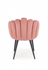 Jedálenská stolička / kreslo K410 ružová
