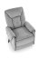 Relaxačné kreslo HORTON sivé