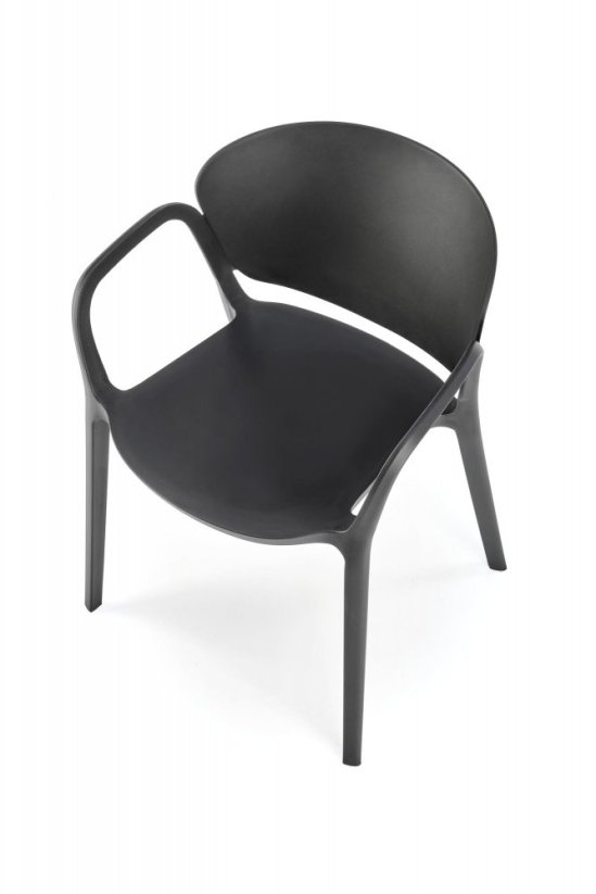 Stolička K491 čierna