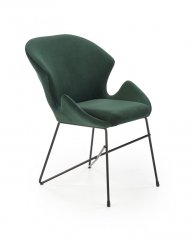 Jídelní židle K458 tmavě zelená