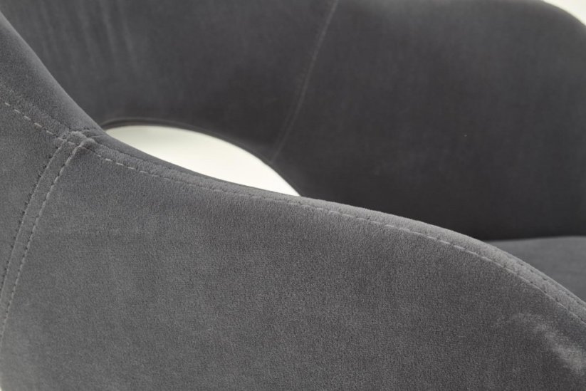 Jídelní židle / křeslo K364 šedá