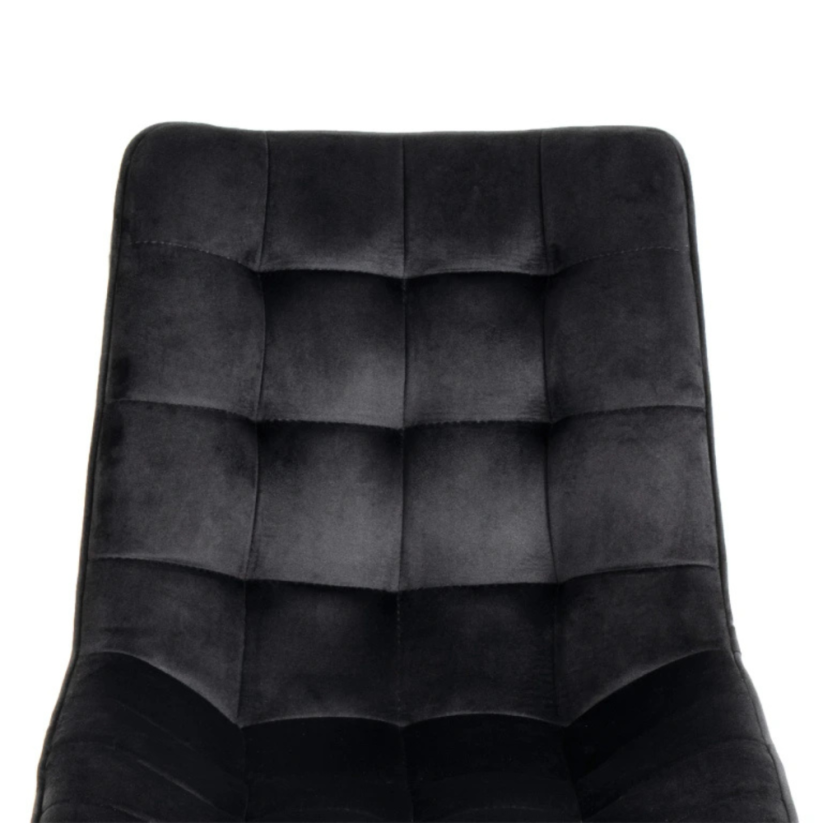 Set 6 kusů jídelní židle NIKI černá