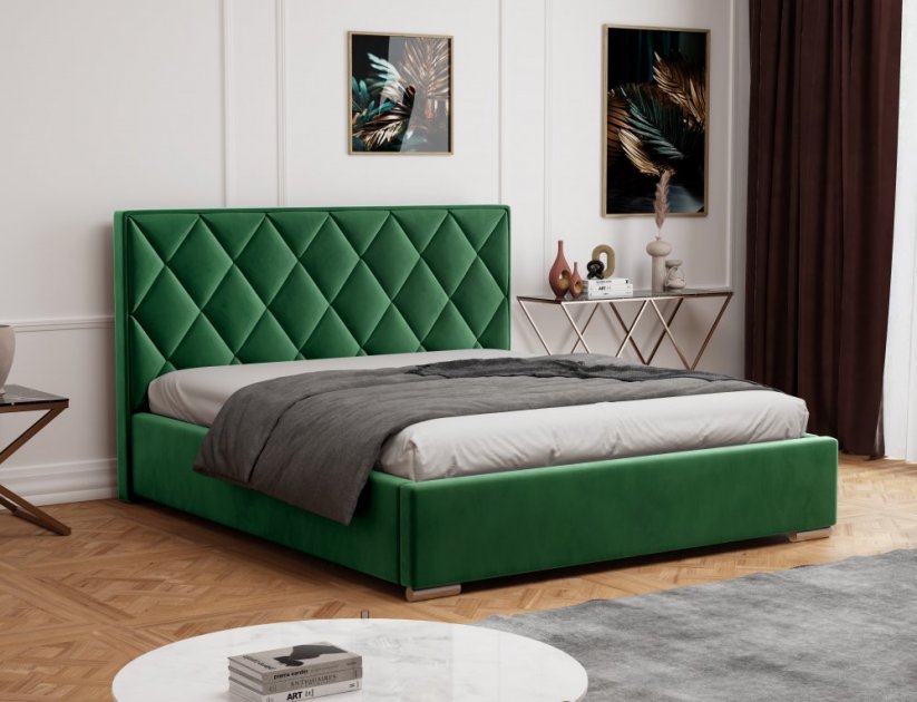 Čalúnená posteľ LARISA 140x200 výber z farieb