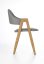 Jídelní židle / křeslo K247 šedé