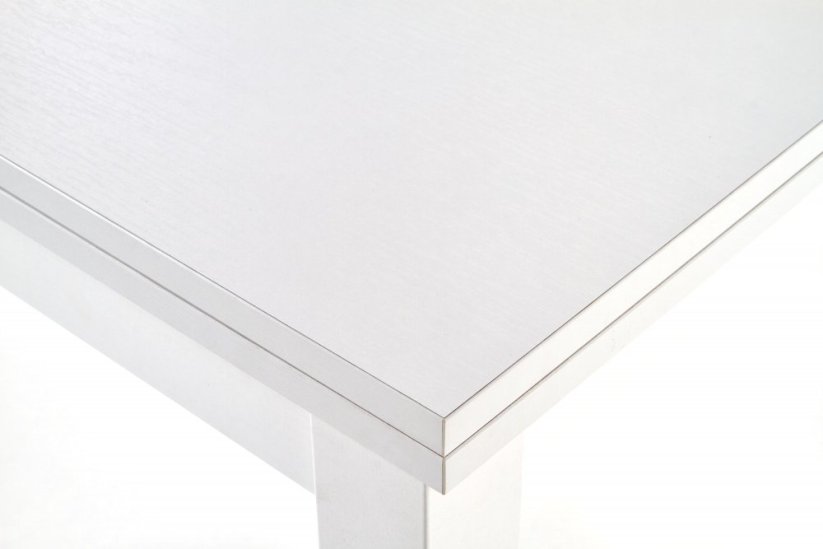 Rozkladací jedálenský stôl GRACJAN 80(160)x80 biely
