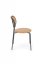 Jedálenská stolička K524 hnedá