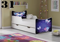Dětská postel SMB SMALL motiv 31 140x70