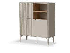 Komoda BELUCI KM-2 kašmír / dub cremona