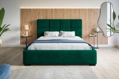 Čalouněná postel BED 7 140x200 zelená