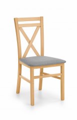 Jedálenská stolička DARIUSZ dub medový/Inari 91