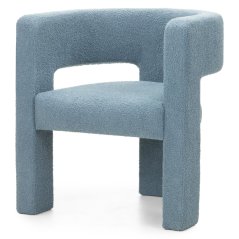 Čalouněné křeslo ZORA Now or never modré