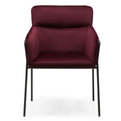 Jídelní židle / křeslo HELENA vínová