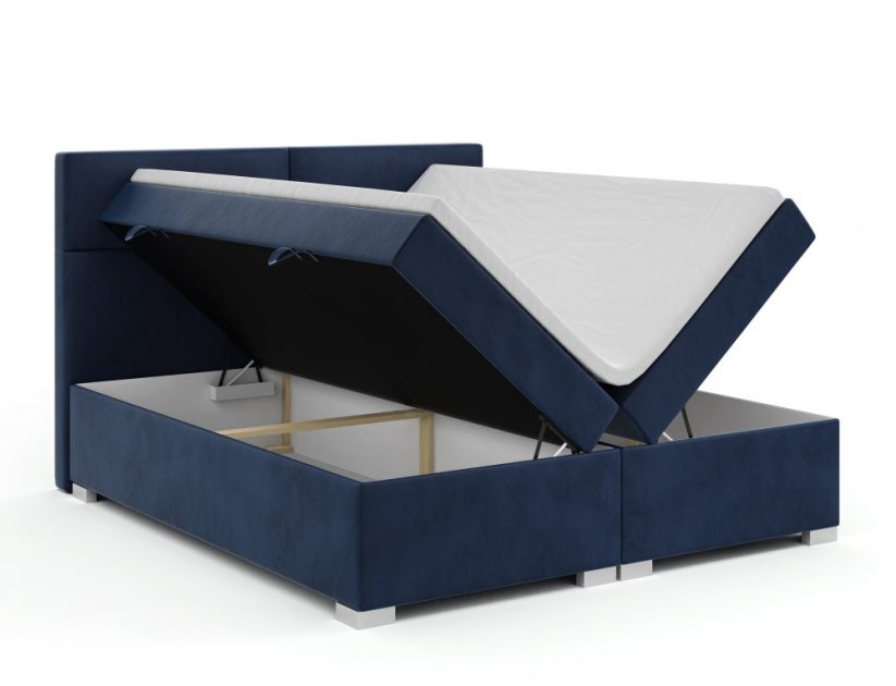 Kontinentální Boxspring postel ORION 160x200 výběr z barev