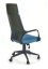 Kancelářská židle VOYAGER černá/modrá