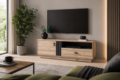 TV stolek ALTO 5 – dub Estana / antracit