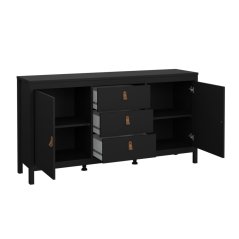 Komoda Real 670 čierna