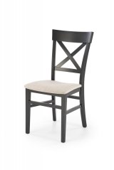 Jídelní židle TUTTI 2 černá/béžová