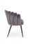 Jídelní židle / křeslo K410 šedá