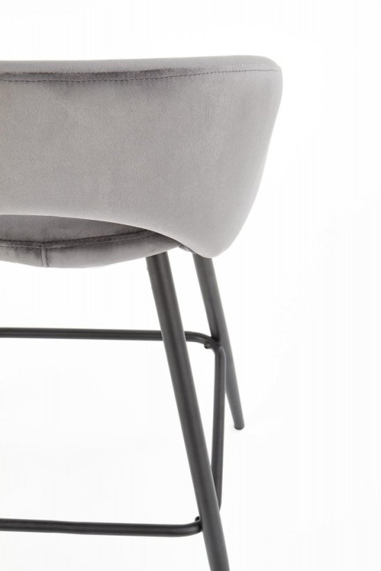 Barová židle H96 šedá