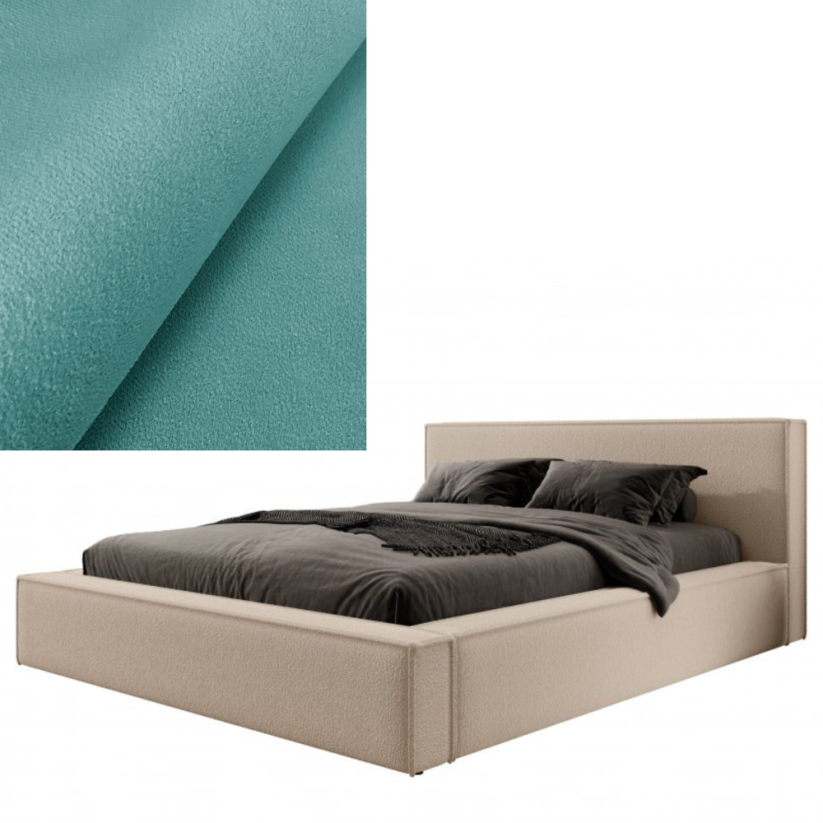 Čalouněná postel ASTURIA 120x200 výběr z barev - Výběr potahové látky (MD): MANILA_12