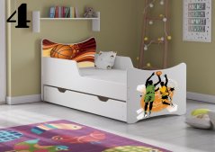 Dětská postel SMB SMALL motiv 4 140x70