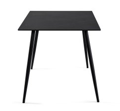 Jedálenský stôl CERAMON 140x80 čierna