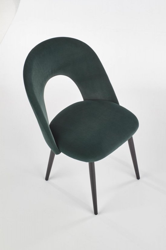 Jídelní židle K384 tmavě zelená