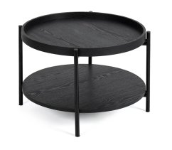 Konferenčný stolík BIVIO čierny
