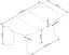 Rozkladací jedálenský stôl COLORADO 120(160)x80 dub zlatý