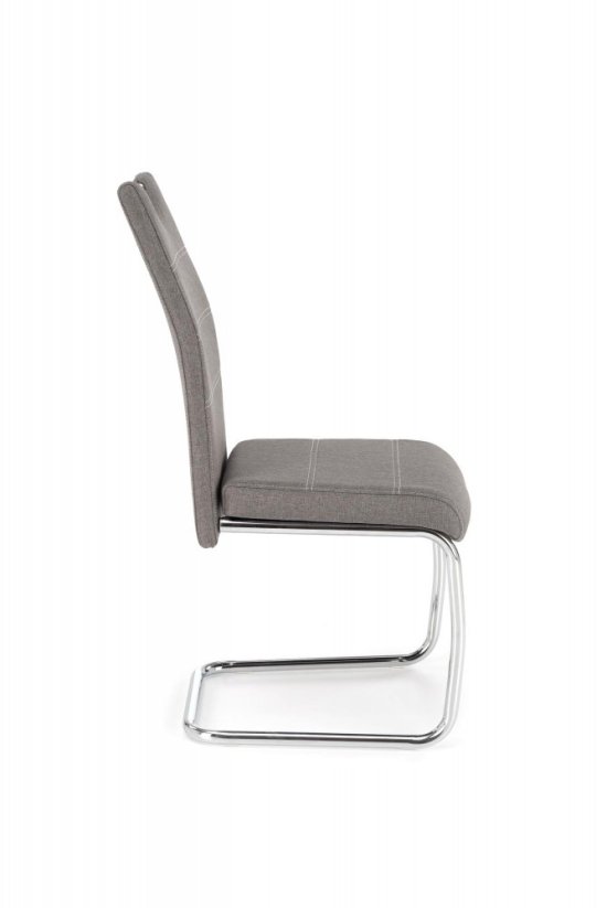 Jedálenská stolička K349 sivá