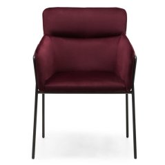 Jídelní židle / křeslo HELENA vínová