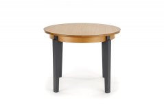 Rozkladací jedálenský stôl SORBUS 100(200)x100 dub medový/grafit