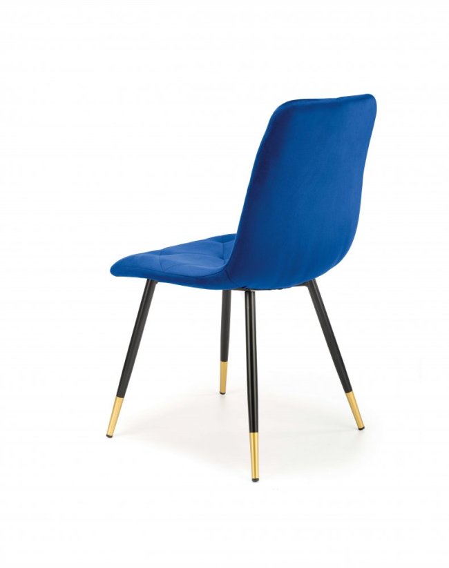 Jedálenská stolička K438 modrá